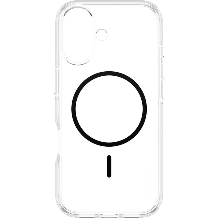 CARE by PanzerGlass PanzerGlass Urban Explorer MagSafe Hoesje voor iPhone 17 - Transparant Zwart