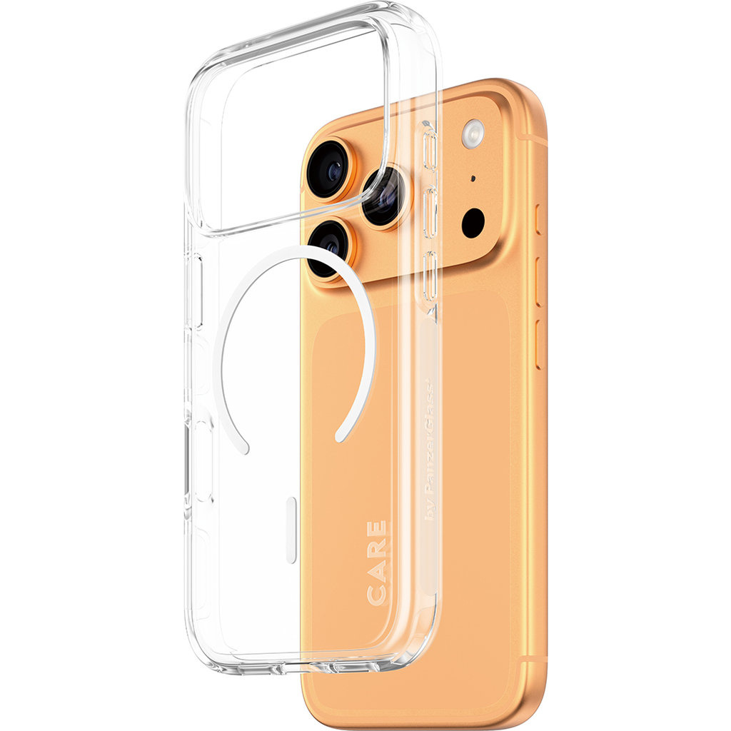 CARE by PanzerGlass PanzerGlass Urban Explorer MagSafe Hoesje voor iPhone 17 Pro - Transparant
