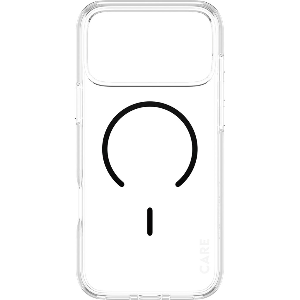 CARE by PanzerGlass PanzerGlass Urban Explorer MagSafe Hoesje iPhone 17 Pro Max - Transparant/Zwart