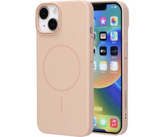 Mobiparts Mobiparts Slim Line Case voor iPhone 14 - MagSafe Compatibel - Dune Sand