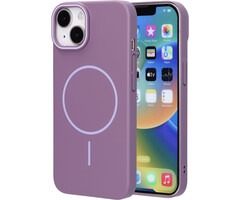 Mobiparts Mobiparts Slim Line Case voor iPhone 14 - MagSafe Compatibel - Imperial Purple