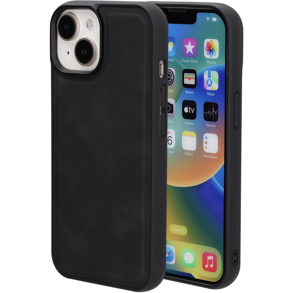Mobiparts Mobiparts Classic MagSafe Backcover iPhone 15 / 14 / 13 - Zwart