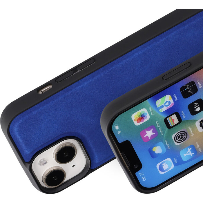 Mobiparts Mobiparts Classic MagSafe Backcover iPhone 15 / 14 / 13 - Sapphire Blue