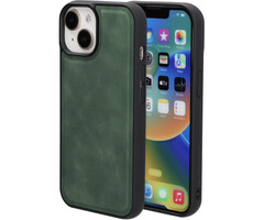 Mobiparts Mobiparts Classic MagSafe Backcover voor iPhone 15 / 14 / 13 - Emerald Green