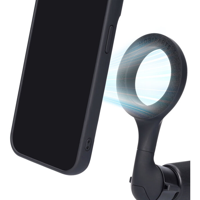 Mobiparts Mobiparts Classic  Backcover Apple iPhone 16 Graphite Black (MagSafe Compatible)