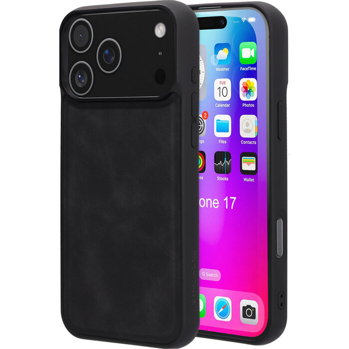 Mobiparts Mobiparts Classic MagSafe Backcover voor iPhone 17 Pro Max - Graphite Black
