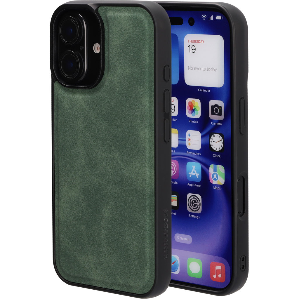 Mobiparts Mobiparts Classic MagSafe Backcover iPhone 16 - Emerald Green