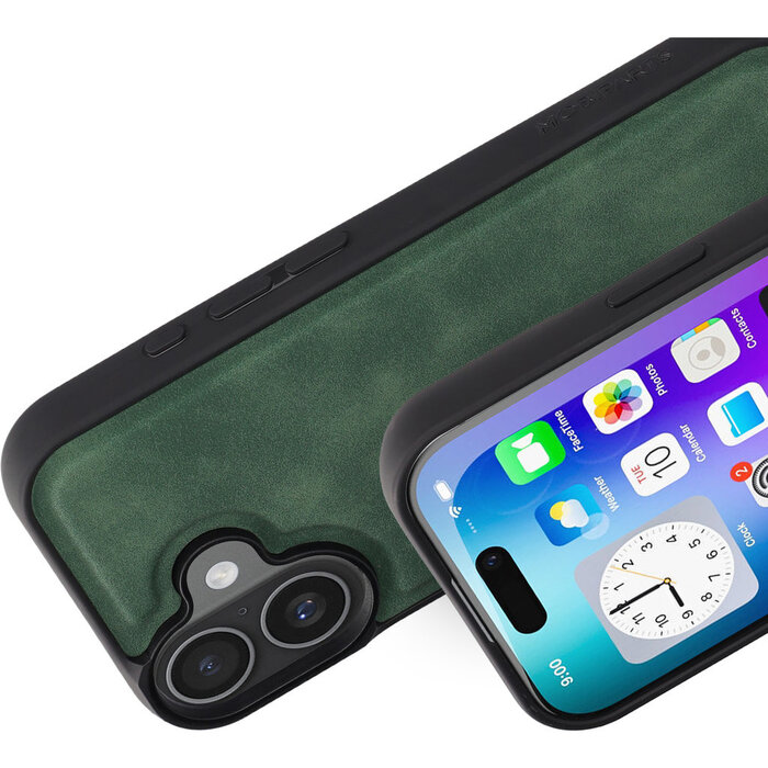 Mobiparts Mobiparts Classic MagSafe Backcover voor iPhone 17 - Emerald Green