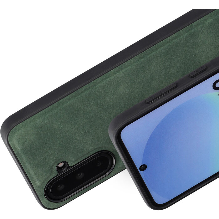 Mobiparts Mobiparts Classic MagSafe Backcover Samsung Galaxy A36 - Emerald Green