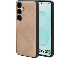 Mobiparts Mobiparts Classic Backcover voor Samsung Galaxy S25 - Moonstone Beige (MagSafe)
