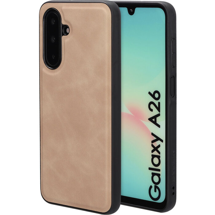 Mobiparts Mobiparts Classic Backcover voor Samsung Galaxy A26 - Moonstone Beige (MagSafe)