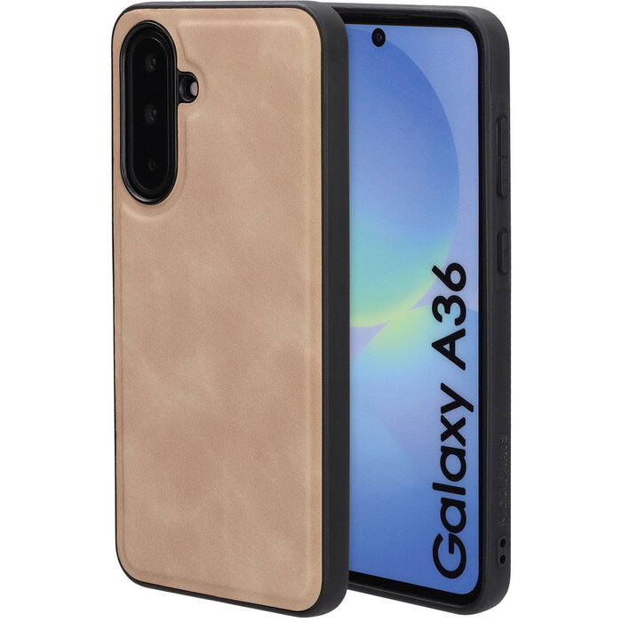 Mobiparts Mobiparts Classic  Backcover Samsung Galaxy A36 Moonstone Beige (MagSafe Compatible)