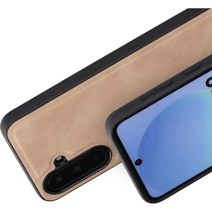 Mobiparts Mobiparts Classic  Backcover Samsung Galaxy A36 Moonstone Beige (MagSafe Compatible)