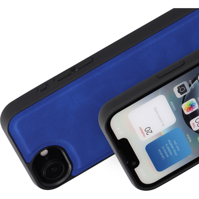 Mobiparts Mobiparts Classic MagSafe Backcover voor iPhone 17e/16e - Sapphire Blue