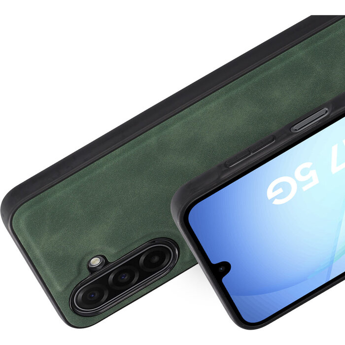 Mobiparts Mobiparts Classic  Backcover Samsung Galaxy A17 Emerald Green (MagSafe Compatible)