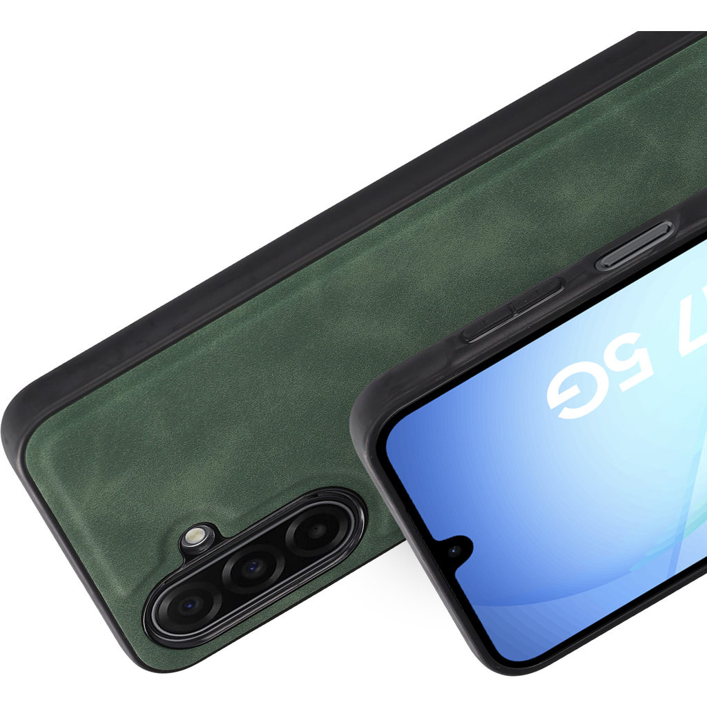 Mobiparts Mobiparts Classic MagSafe Backcover Samsung Galaxy A17 - Emerald Green
