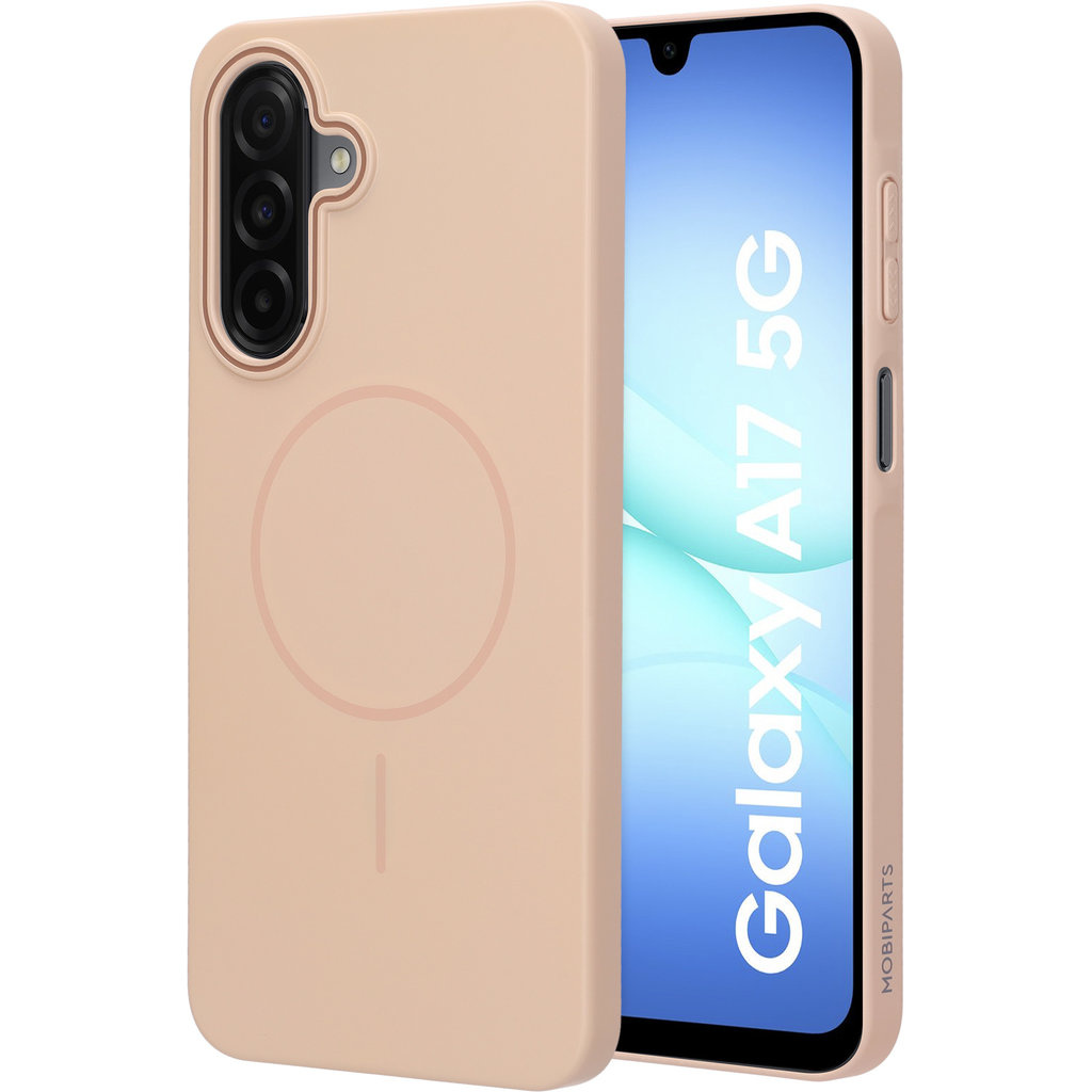 Mobiparts Mobiparts Slim Line MagSafe Case voor Samsung Galaxy A17 - Dune Sand