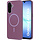 Mobiparts Slim Line Case Samsung Galaxy A17 (MagSafe Compatible) Imperial Purple