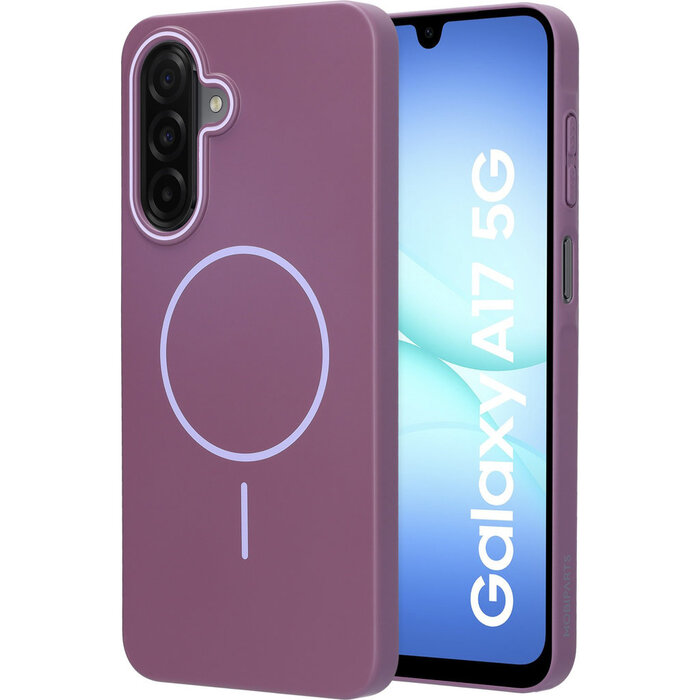 Mobiparts Mobiparts Slim Line Case Samsung Galaxy A17 (MagSafe Compatible) Imperial Purple