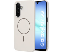 Mobiparts Mobiparts Slim Line MagSafe Case Samsung Galaxy A17 - Off White