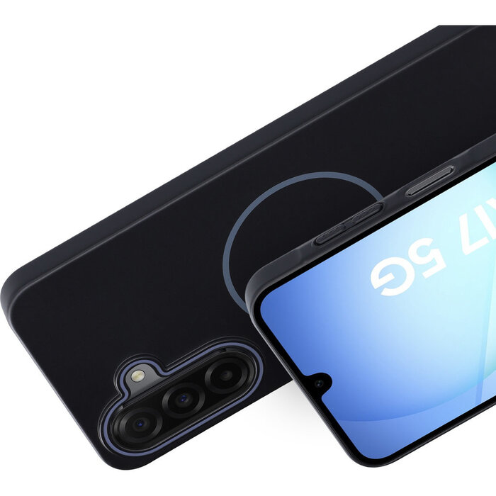Mobiparts Mobiparts Slim Line Case Samsung Galaxy A17 (MagSafe Compatible) Onyx Black
