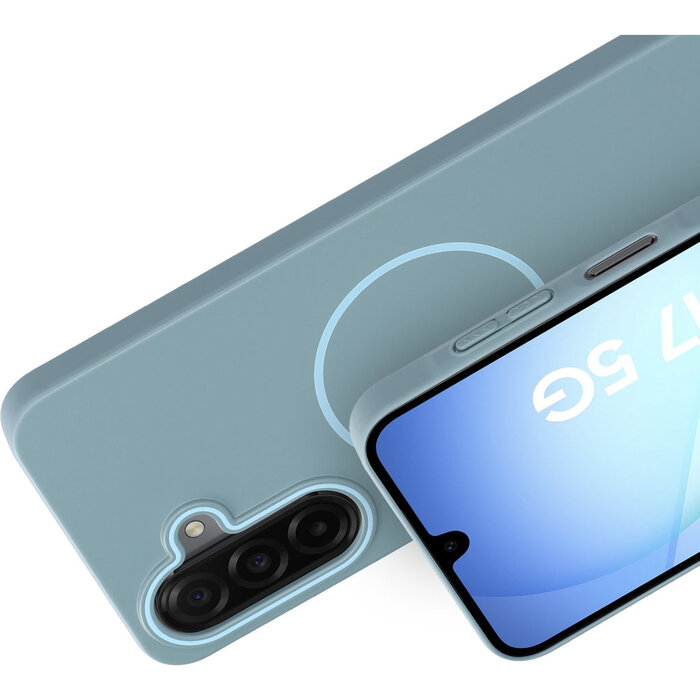 Mobiparts Mobiparts Slim Line Case Samsung Galaxy A17 (MagSafe Compatible) Sage Green