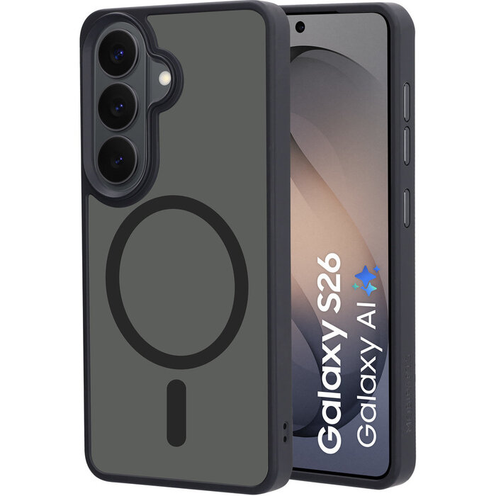 Mobiparts Mobiparts Hardcover Samsung Galaxy S26 Satin Black (Magsafe Compatible)
