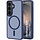 Mobiparts MagSafe Hardcover voor Samsung Galaxy S26 - Satijnblauw