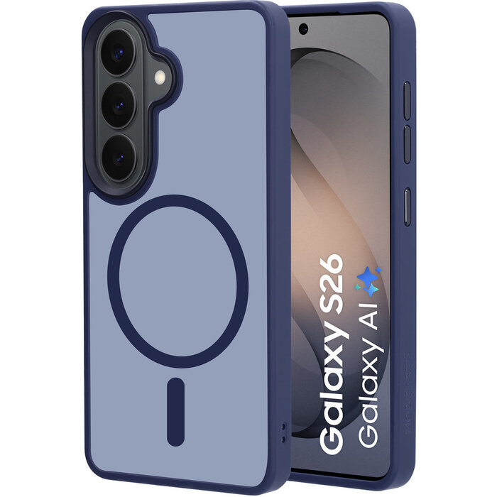 Mobiparts Mobiparts Hardcover Samsung Galaxy S26 Satin Blue (Magsafe Compatible)