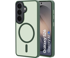 Mobiparts Mobiparts MagSafe Hardcover voor Samsung Galaxy S26 - Satin Green