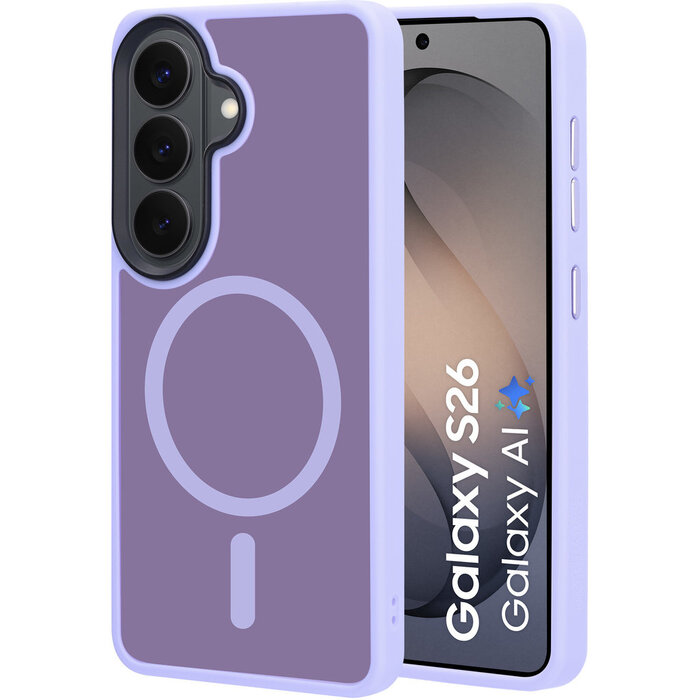 Mobiparts Mobiparts Hardcover Samsung Galaxy S26 Satin Lila(Magsafe Compatible)