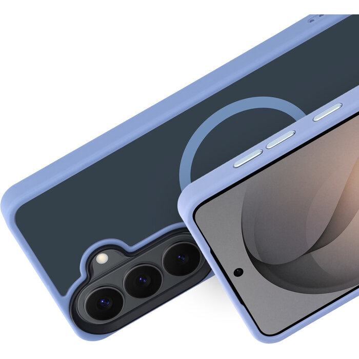 Mobiparts Mobiparts Hardcover Samsung Galaxy S26 Satin Ligth Blue (Magsafe Compatible)