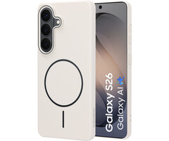 Mobiparts Mobiparts Slim Line Case Samsung Galaxy S26 (MagSafe Compatible) Off White