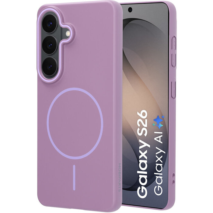 Mobiparts Mobiparts Slim Line Case Samsung Galaxy S26 (MagSafe Compatible) Imperial Purple