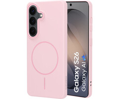 Mobiparts Mobiparts Slim Line Case voor Samsung Galaxy S26 - MagSafe - Blush Pink