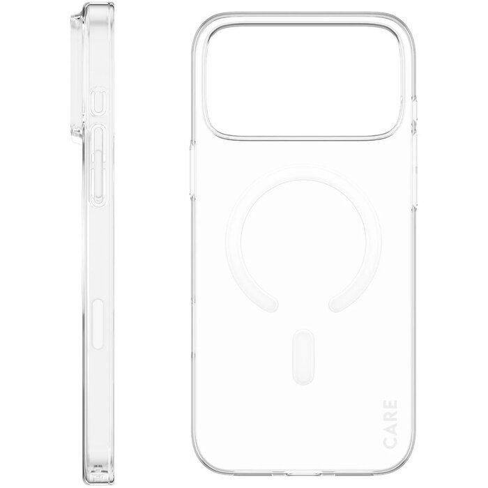 CARE by PanzerGlass PanzerGlass SL1M MagSafe Case voor iPhone 17 Pro Max - Transparant