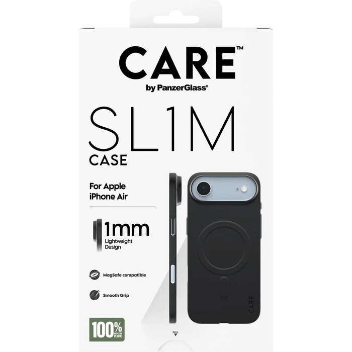 CARE by PanzerGlass PanzerGlass CARE SL1M MagSafe Case voor iPhone Air - Zwart