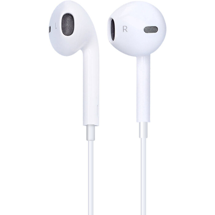 Mobiparts Mobiparts USB-C Wired Earbuds met Microfoon - Wit