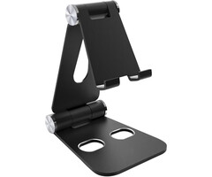Mobiparts Mobiparts Phone Stand Holder Metal size M - Black