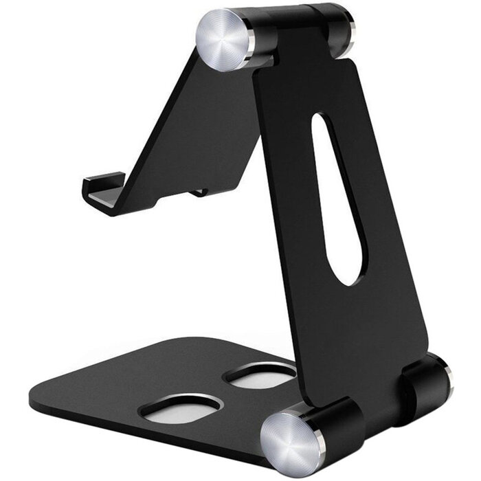Mobiparts Mobiparts Metalen Tablet Standaard Maat L - Zwart