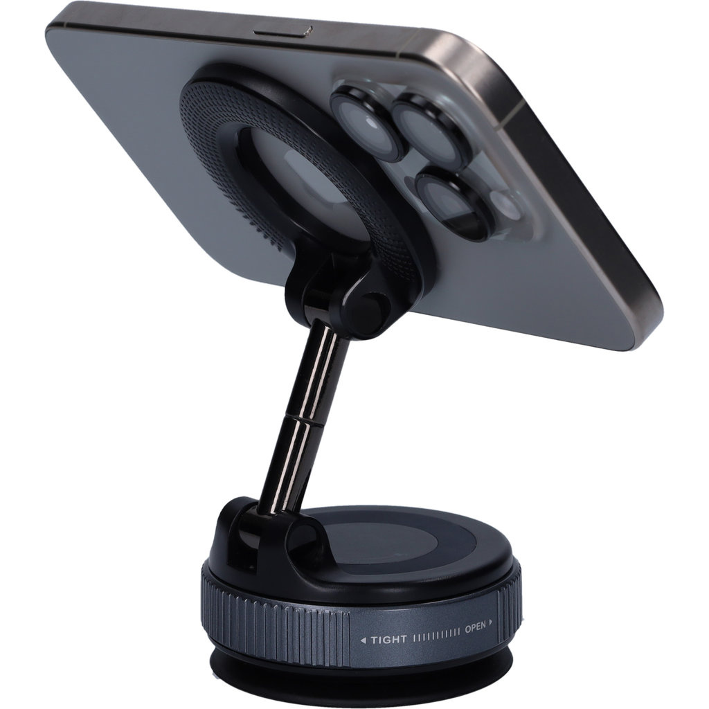 Mobiparts Mobiparts Universele Vacuüm Telefoonhouder Auto - MagSafe - Zwart