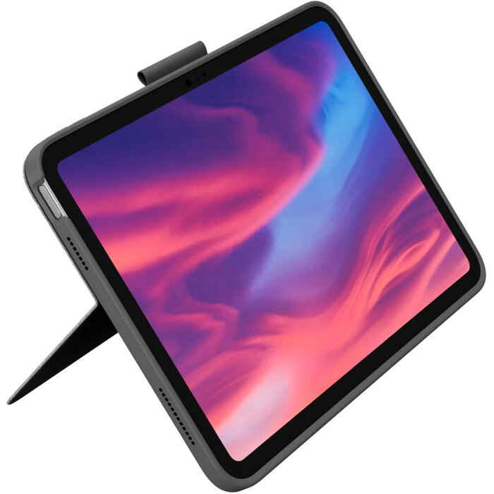 logitech Logitech Combo Touch iPad 10.9 (10e gen) Toetsenbordcase - QWERTY