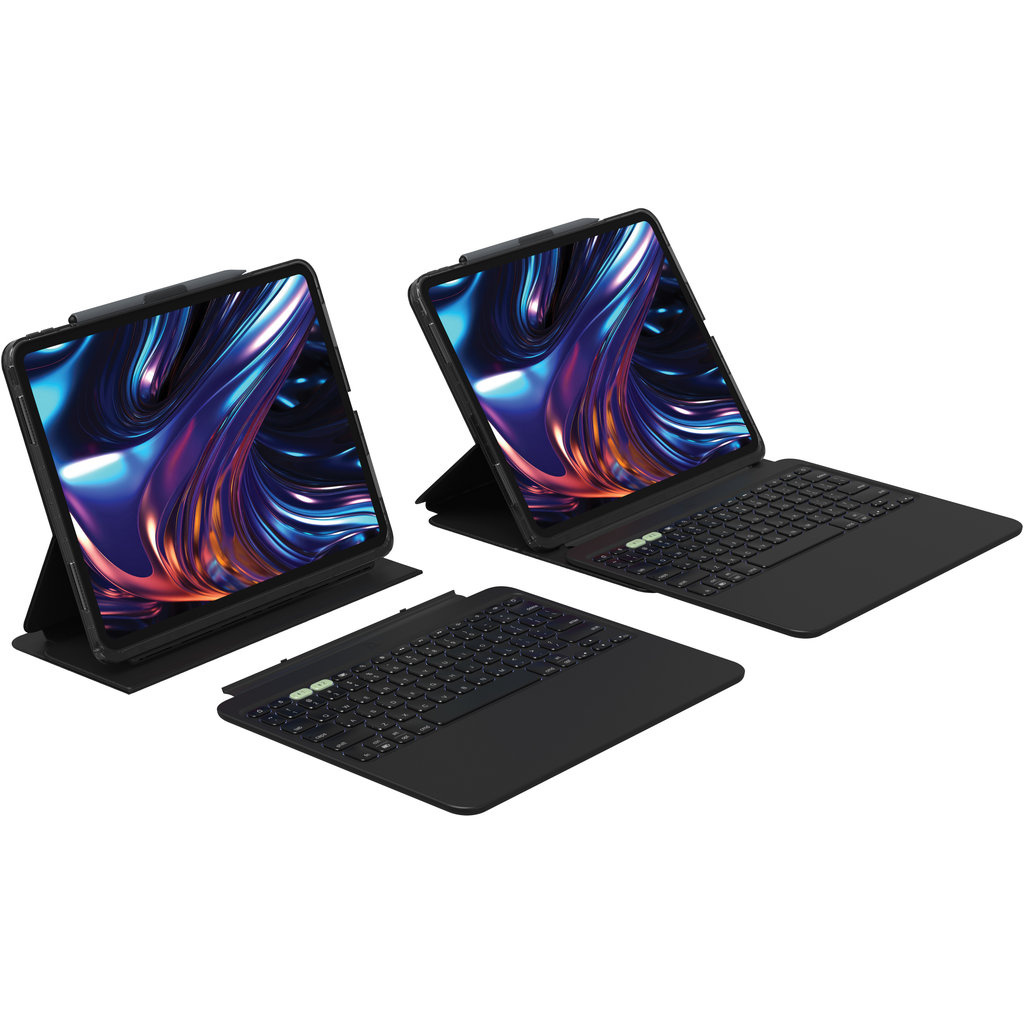 ZAGG ZAGG Pro Keys 2 Toetsenbordhoes voor Apple iPad Pro 13 (2024) - Zwart