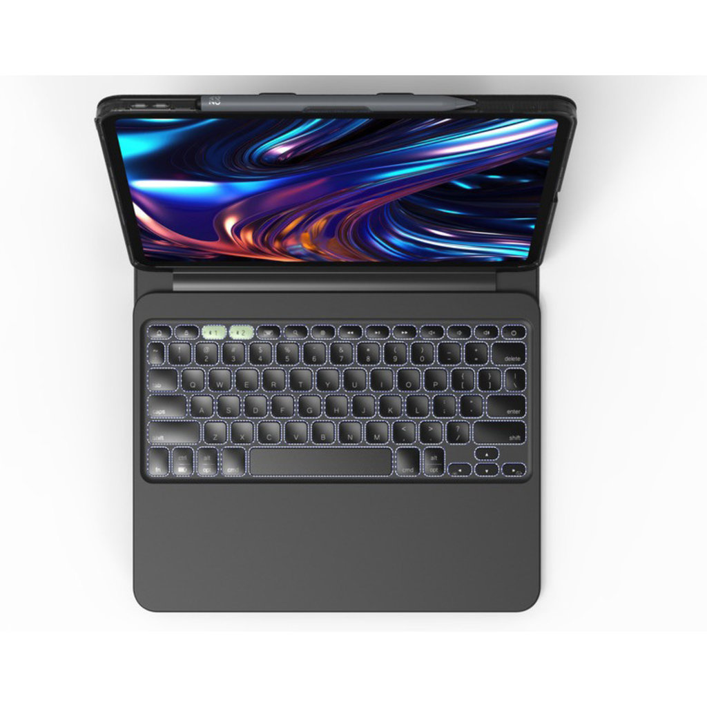 ZAGG ZAGG Pro Keys 2 Toetsenbordhoes voor Apple iPad Pro 13 (2024) - Zwart