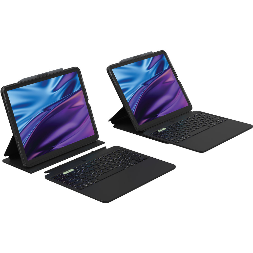 ZAGG ZAGG Pro Keys 2 Toetsenbordhoes voor iPad Air 13 (2024) - Zwart