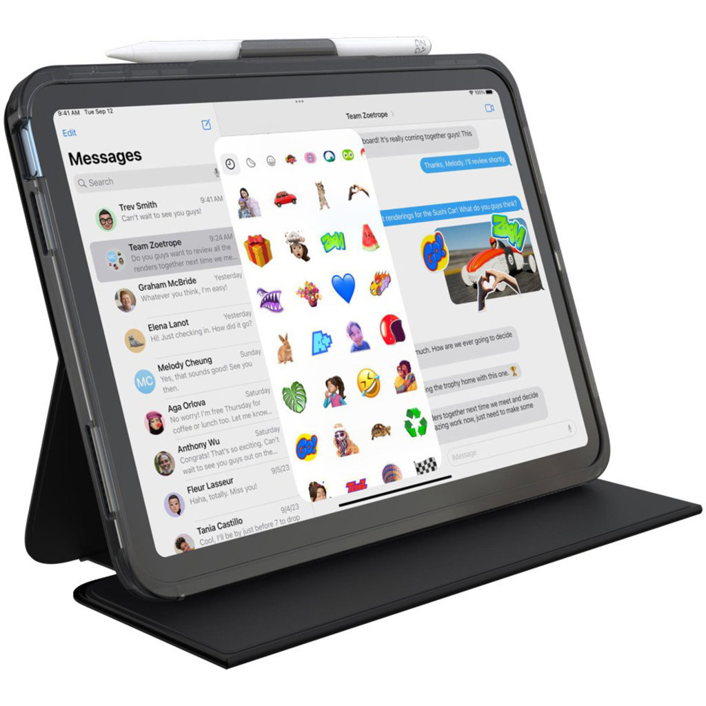 ZAGG ZAGG Pro Keys 2 Toetsenbordhoes voor iPad Air 13 (2024) - Zwart