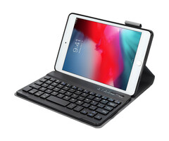 Mobiparts Mobiparts Bluetooth Keyboard Case voor Apple iPad Mini (2019) - Zwart