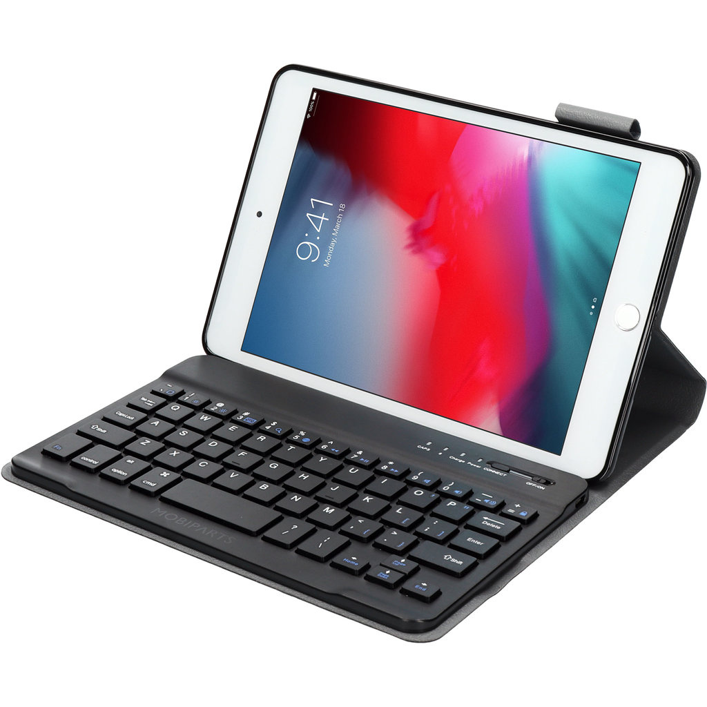 Mobiparts Mobiparts Bluetooth Keyboard Case voor Apple iPad Mini (2019) - Zwart
