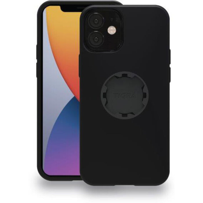 Tigra Tigra MountCase 2 Bumper Case voor Apple iPhone 12 Mini - Zwart