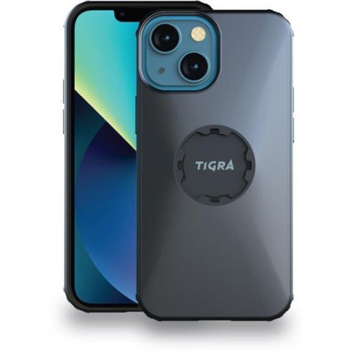 Tigra Tigra MountCase 2 Beschermhoes voor Apple iPhone 13 mini - Zwart